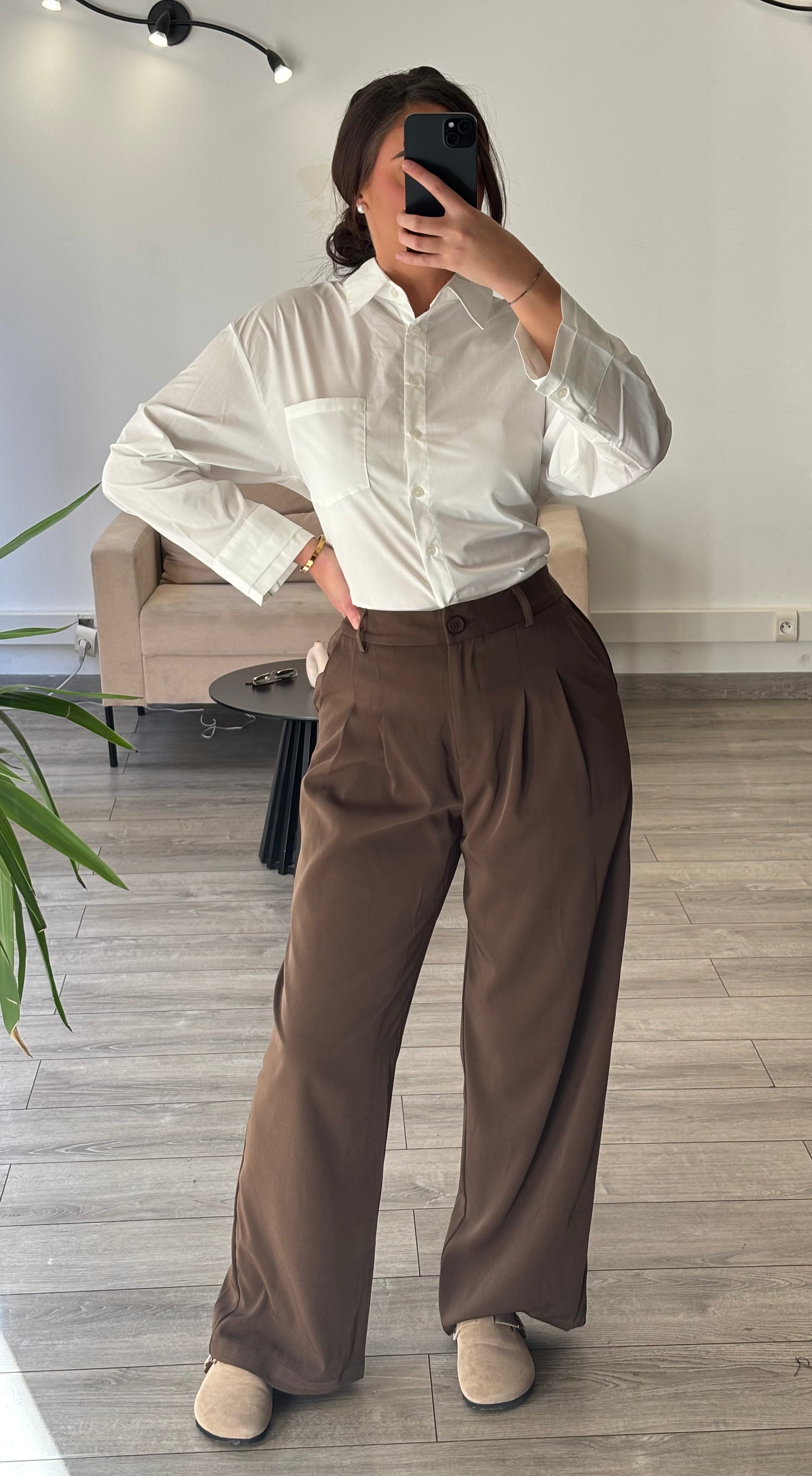 Pantalon choco